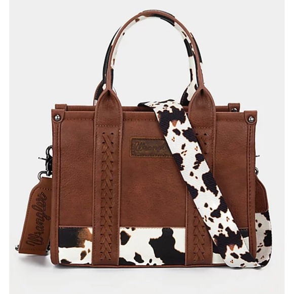 Wrangler Handbags - Wrangler Brown and Black Crossbody Bag